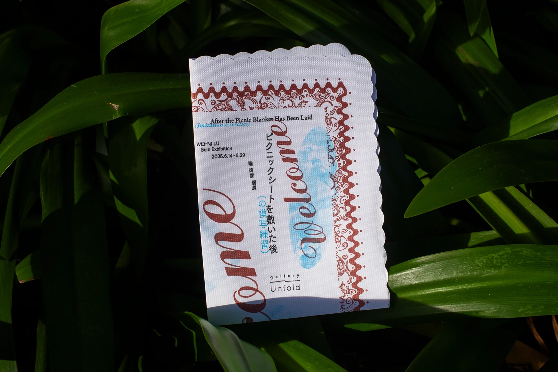 After the Picnic Blanket Has Been Laid — Flier Design