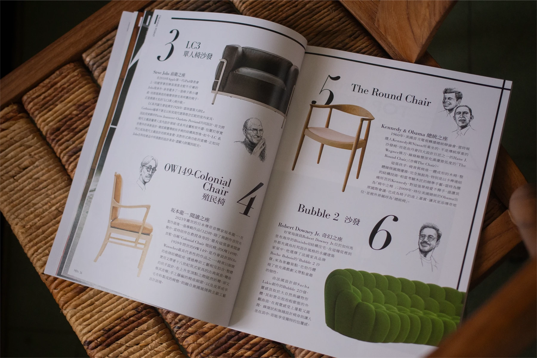 BAZAAR Men 25AW — Inside Spread Layout