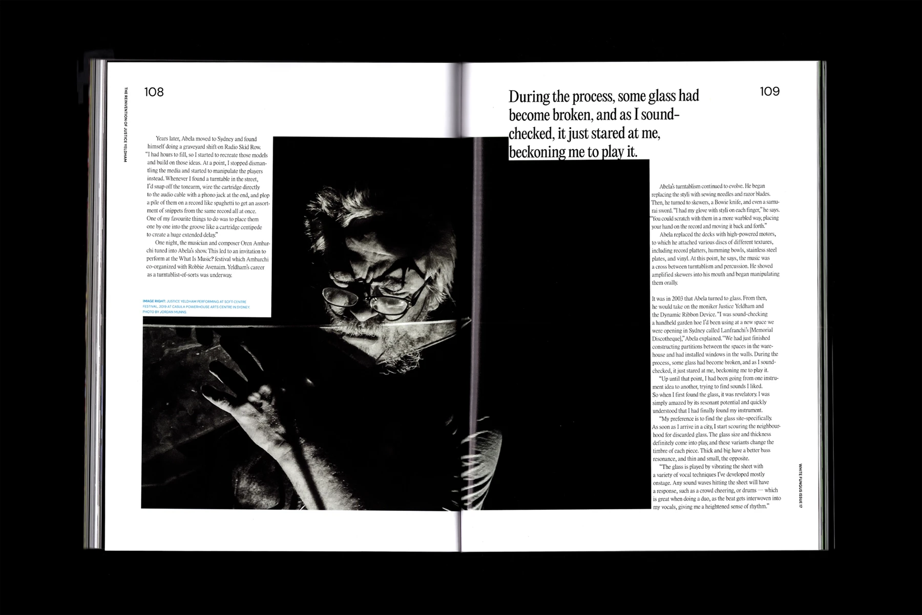 White Fungus Issue 17 — Inside Spread Layout