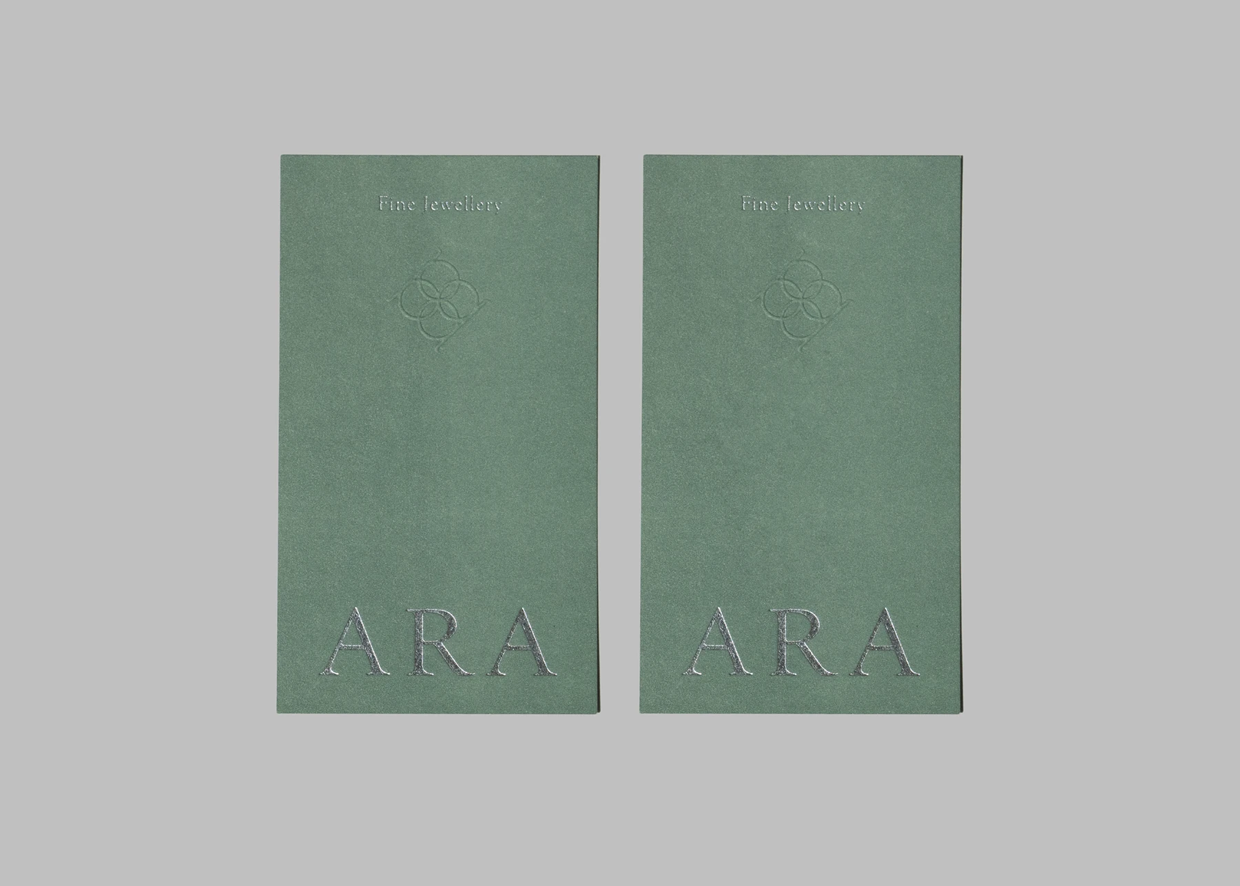 ARA Fine Jewellery —  Business Card Design