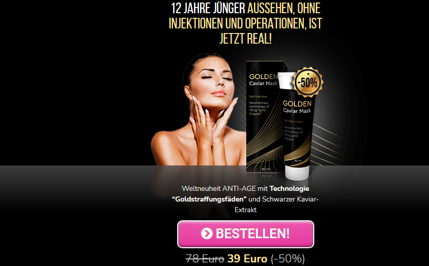 Golden Caviar Mask