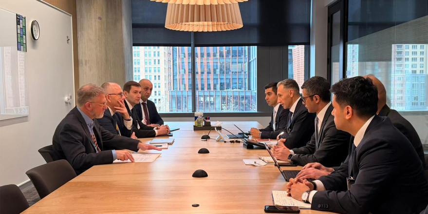 Nazir Rəşad Nəbiyev “Amazon Web Services” şirkətinin vitse-prezidenti ilə görüş keçirib