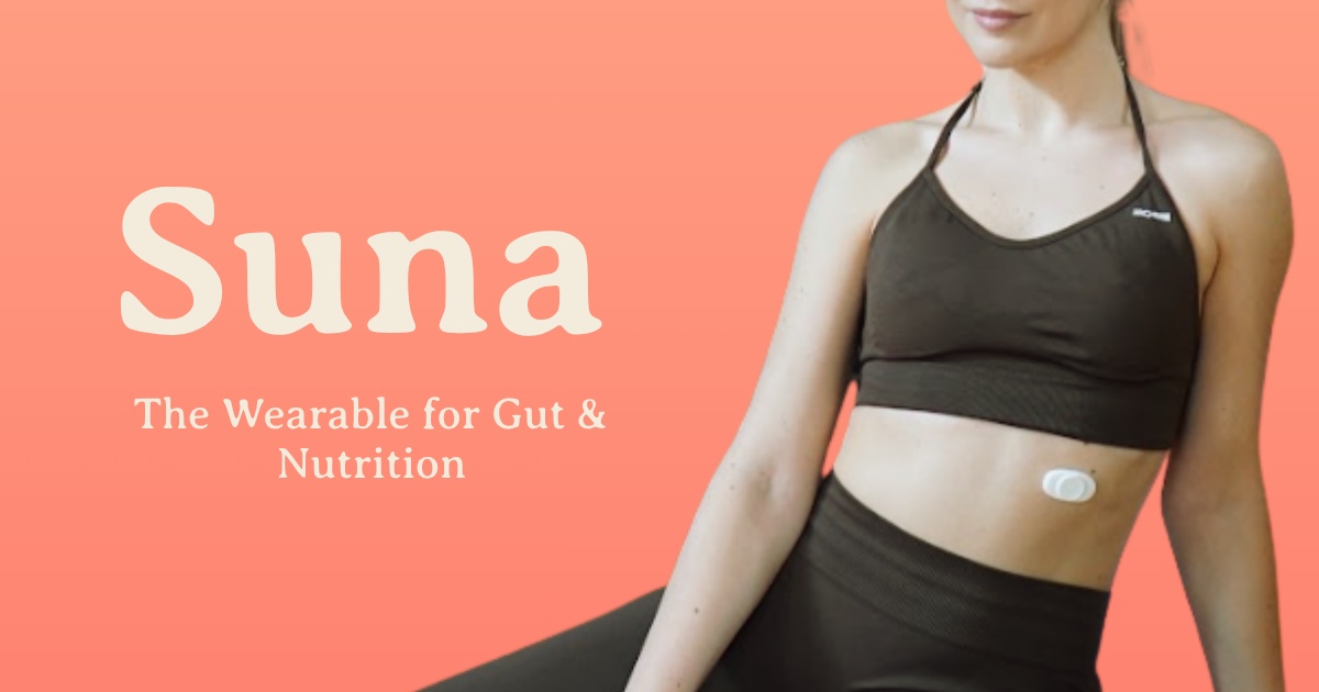 Suna | The Wearable for Gut Health & Nutrition