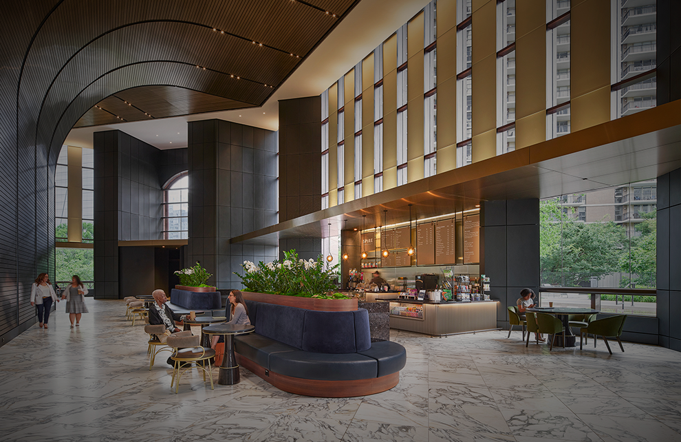 Bank of America Plaza Lobby