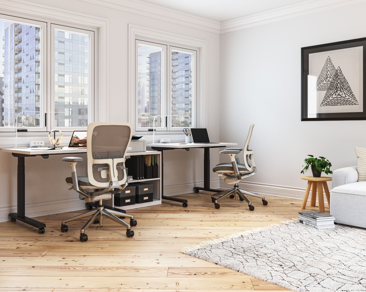 Upside Height Adjustable Table