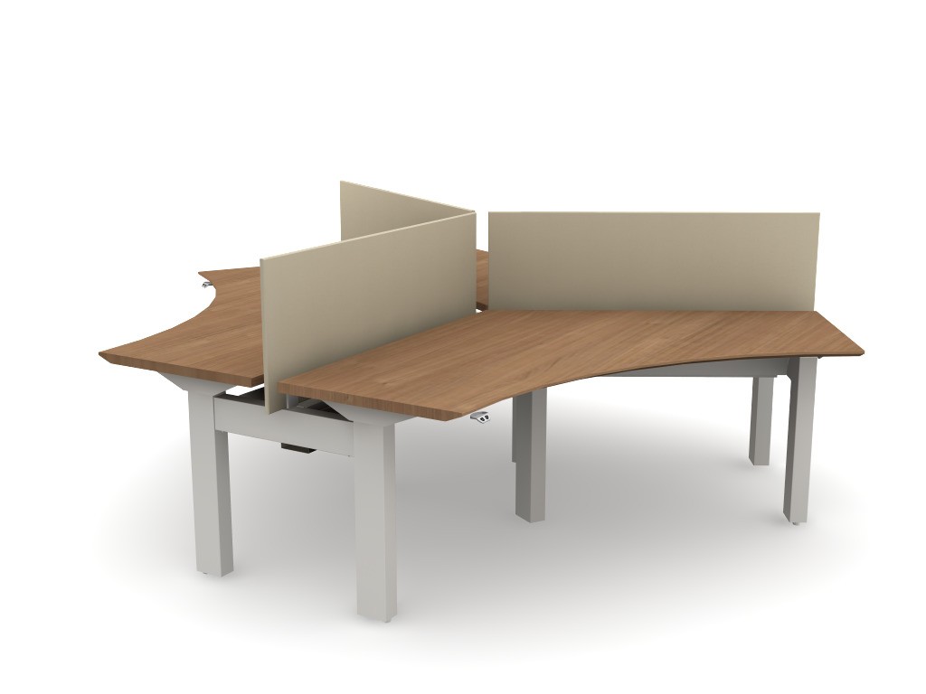 Workspaces: Haworth Planes Benching