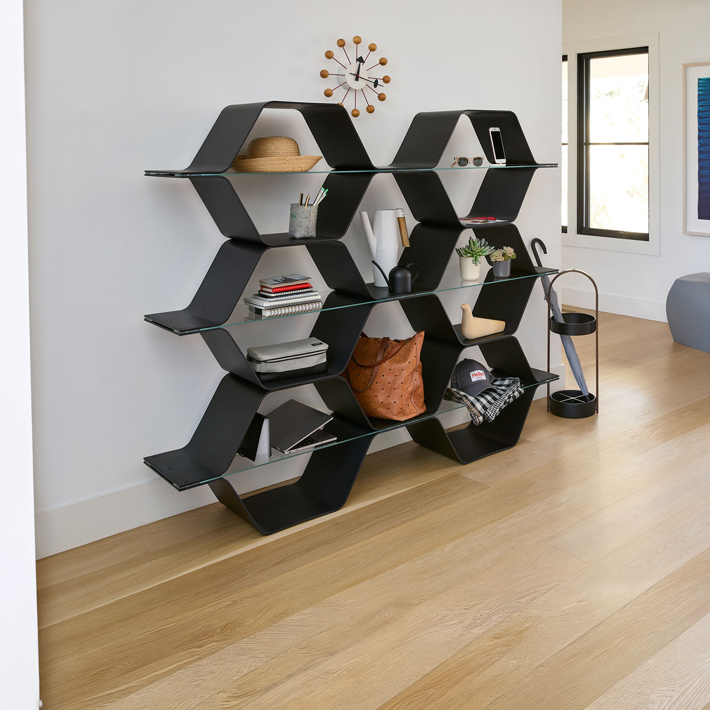 Honeycomb Shelves