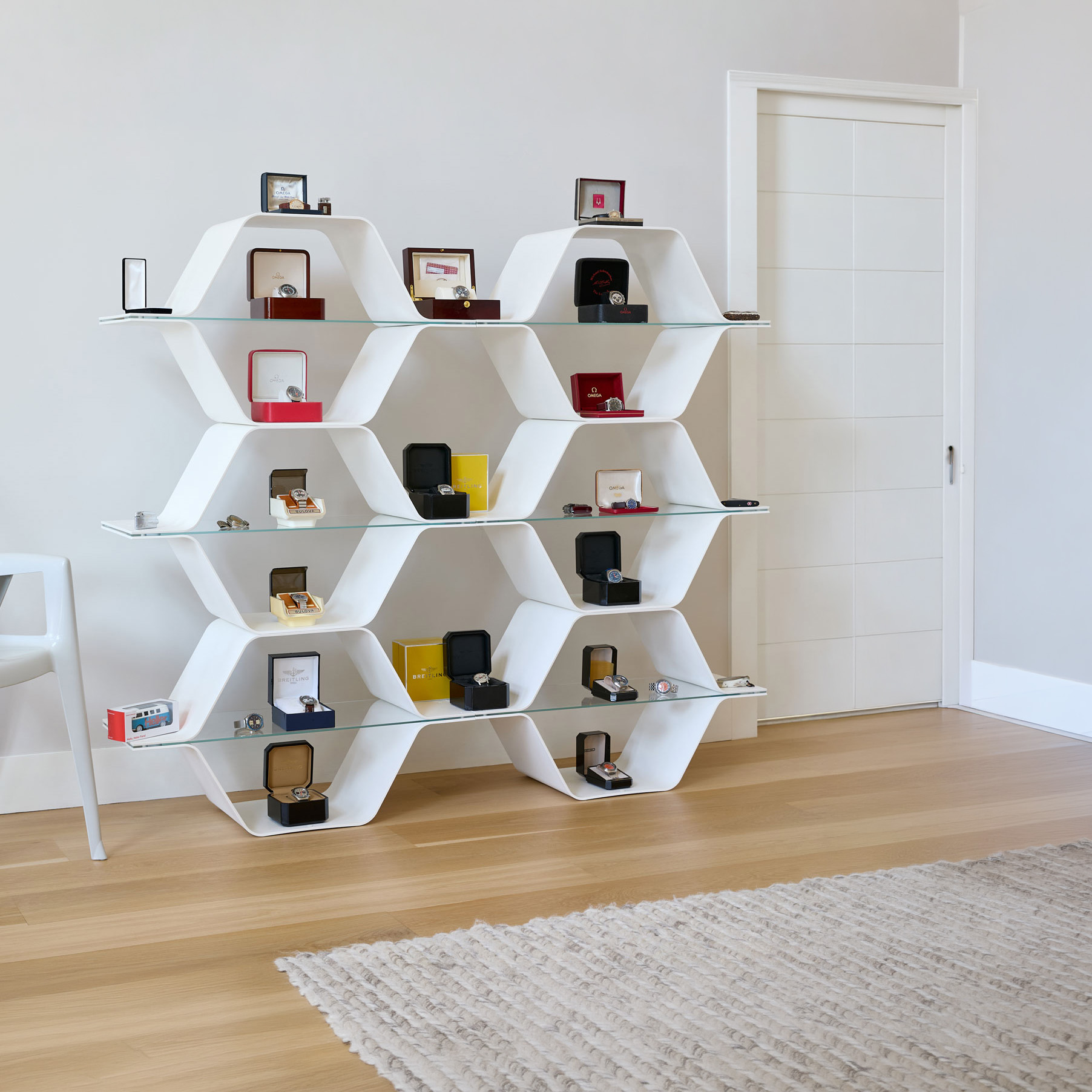 Honeycomb Shelves