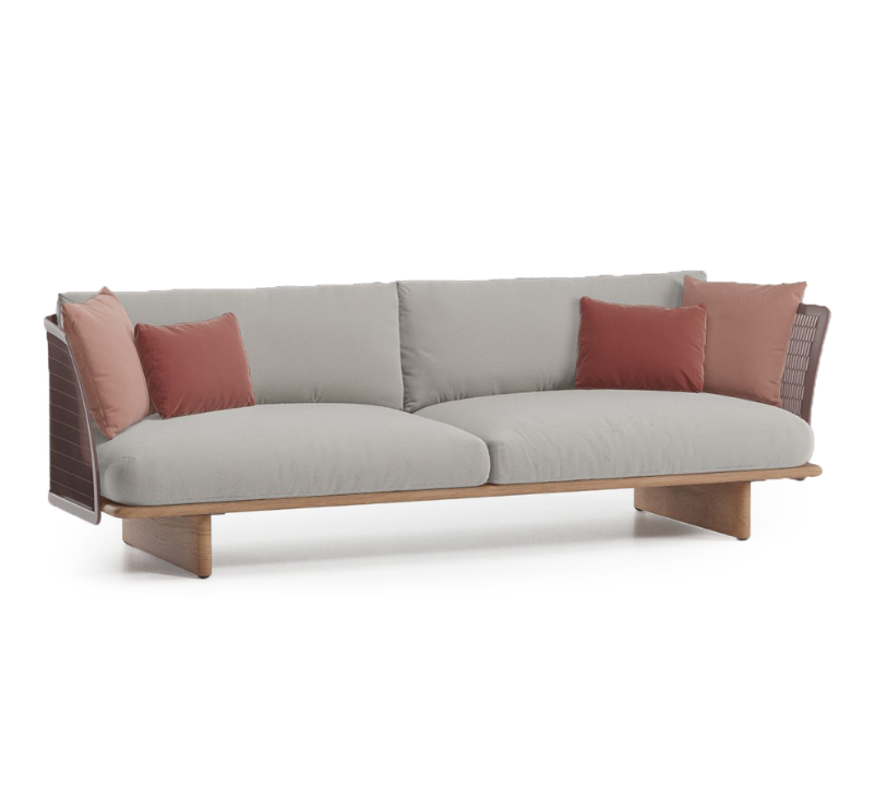 Outdoor: Kettal Mesh 3 Seater Sofa