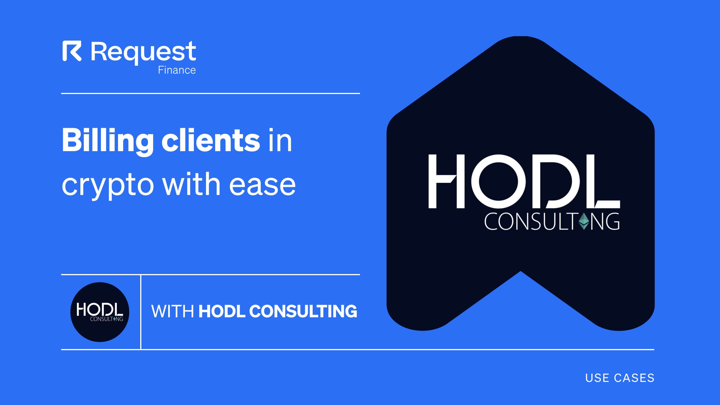 Helping Hodl Consulting Bill Clients In Crypto
