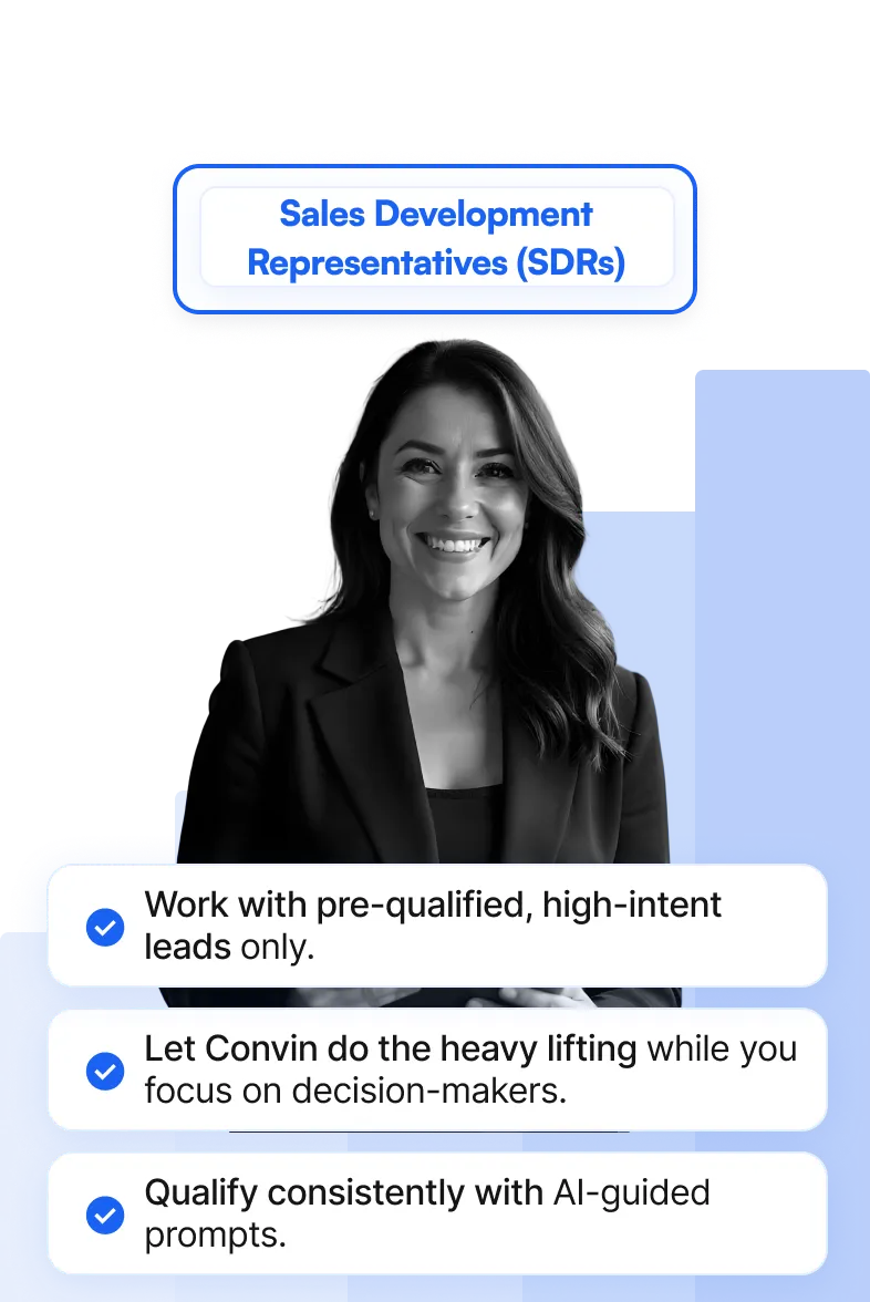 Sales Development Representatives (SDRs) image illustration