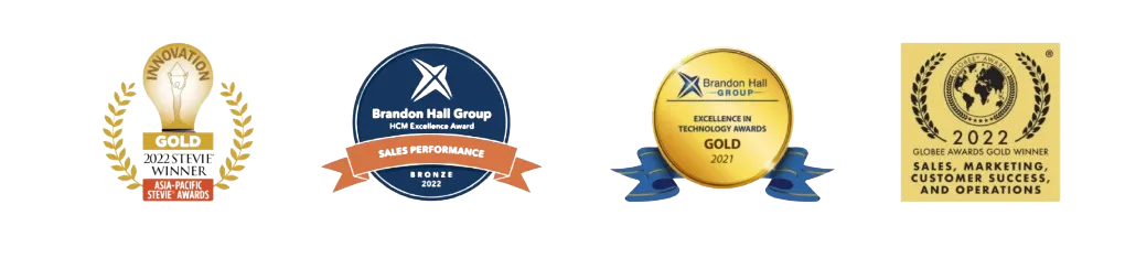 Recognised globally for sales execution awards