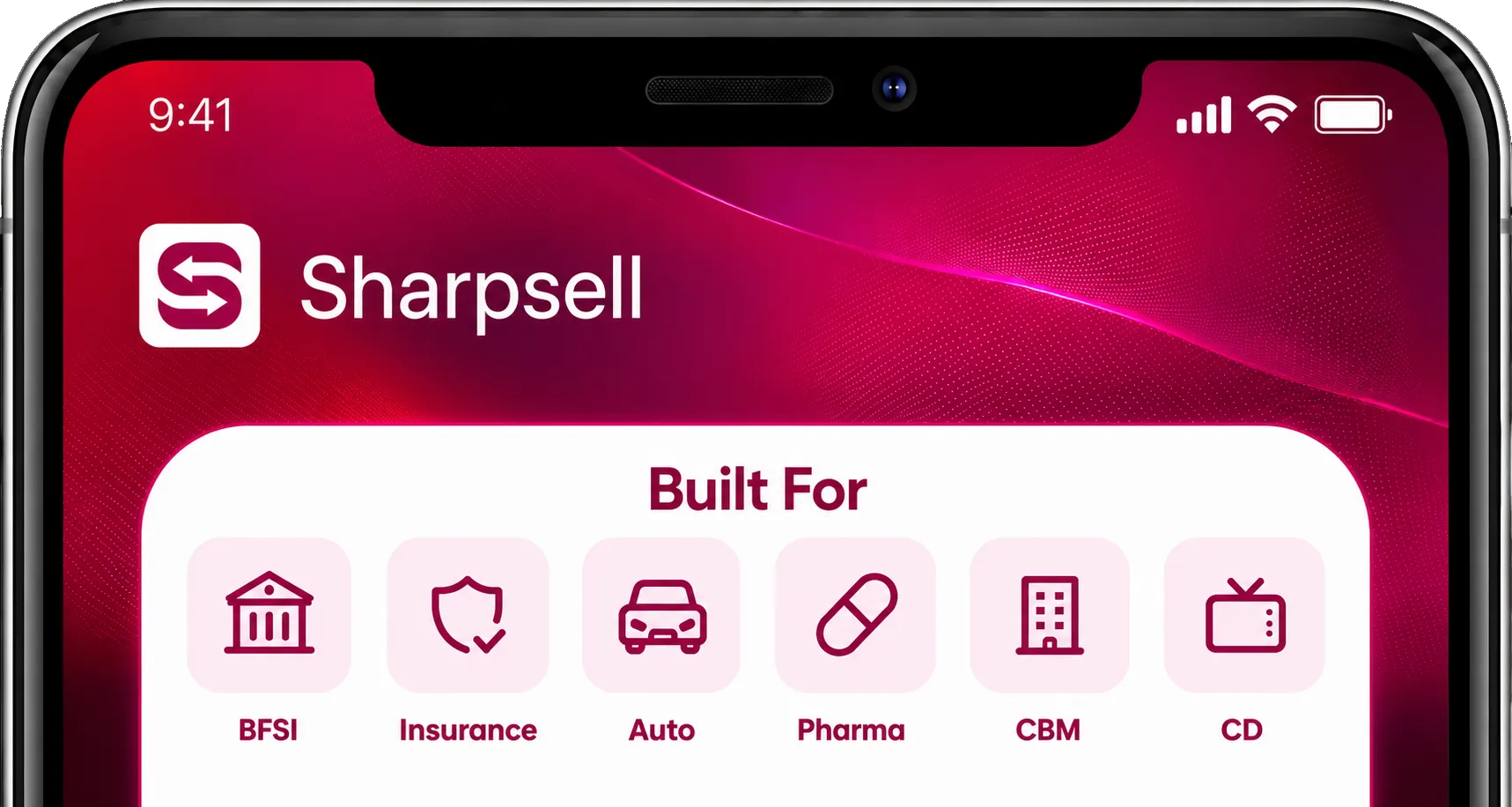 Sharpsell Mobile UI