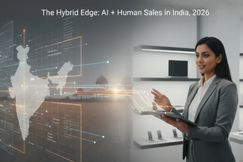 The Hybrid Edge: How India's Top Companies are Combining AI and Human Sales Teams in 2026