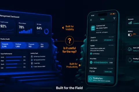 Why Indian Field Sales Adoption Fails: 9 Reasons Frontline Teams Don’t Use Your Sales Tools
