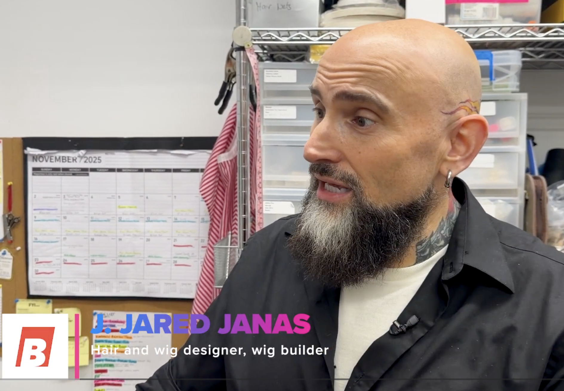 How to make a wig fit for the stage with J. Jared Janas