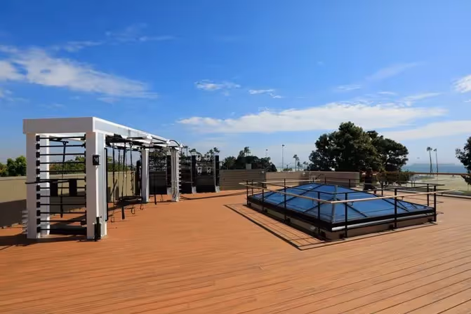 Ocean View Fitness Deck