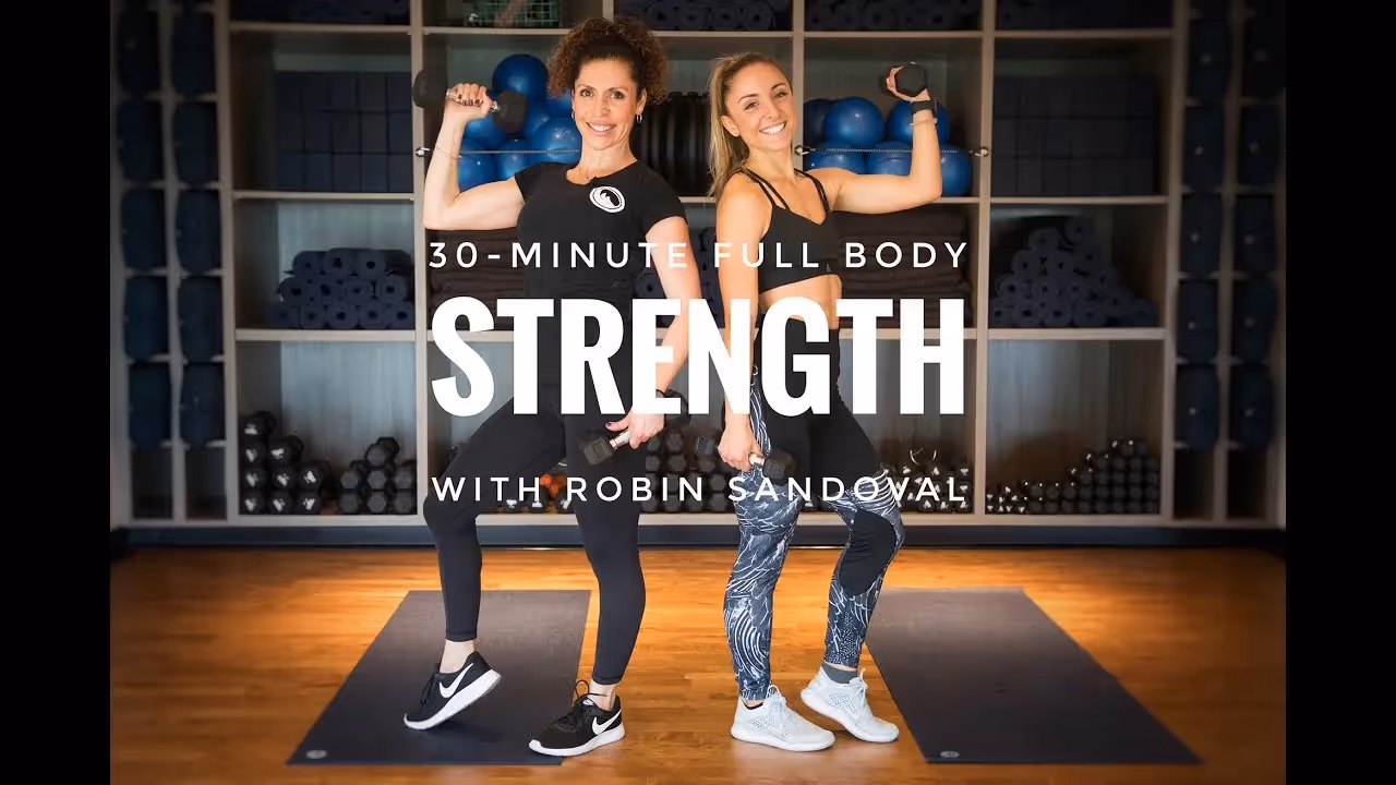 30-minute Full Body Strength with Robin Sandoval