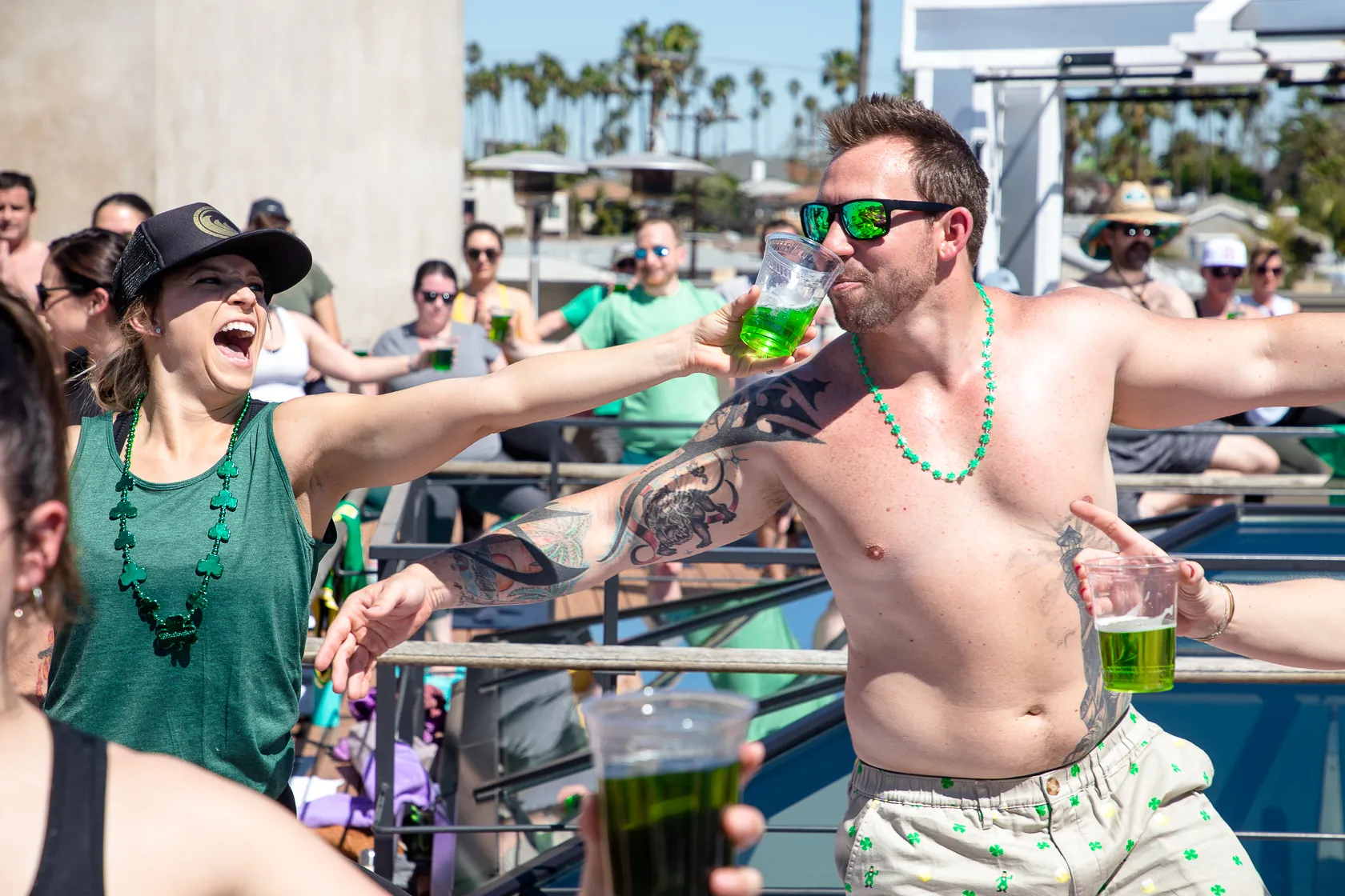 St. Patrick's Green Beer and Yoga Event