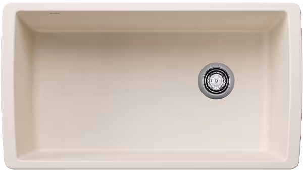 Soft White Single Bowl Sink