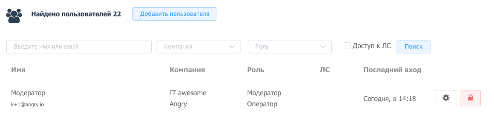 Как устроено управление доступом?