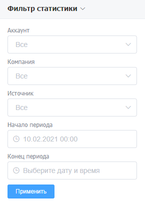 Фильтрация контента