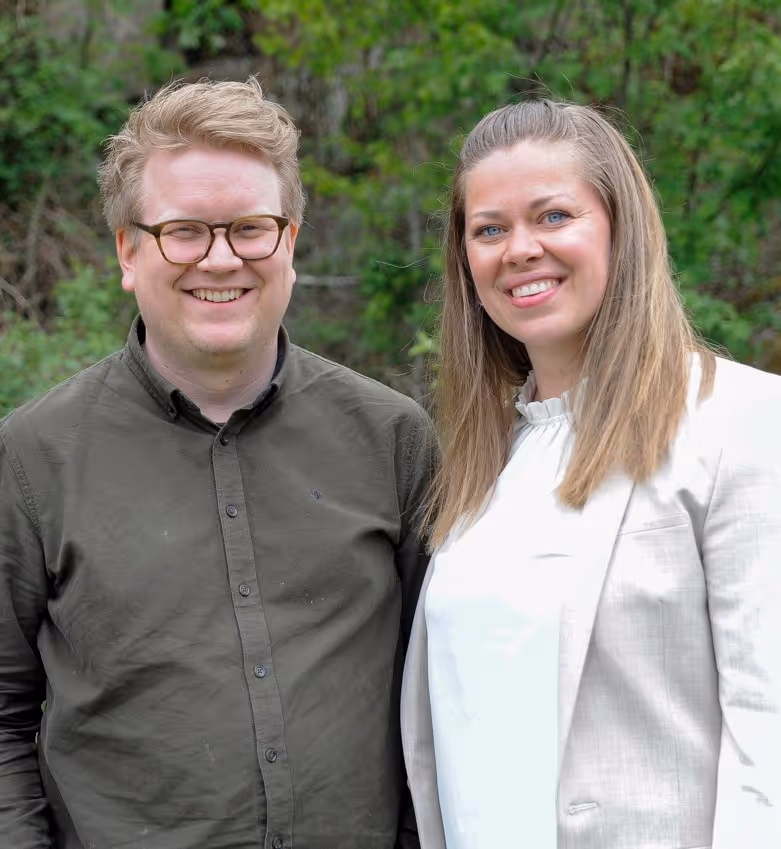 Ingvild Storvoll og  Lars Håberg Ottesen