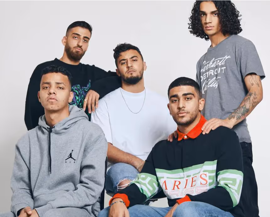 Mouhcine El Khamlichi og Adam Chouja Chamek