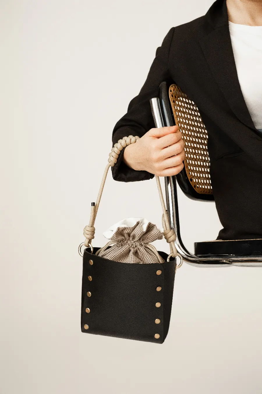 Lefance Ondina Mini bag made with Leap