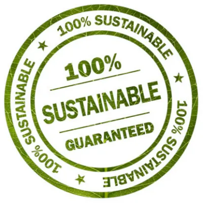 A sustainability certificate, the paperwork behind a verified material claim