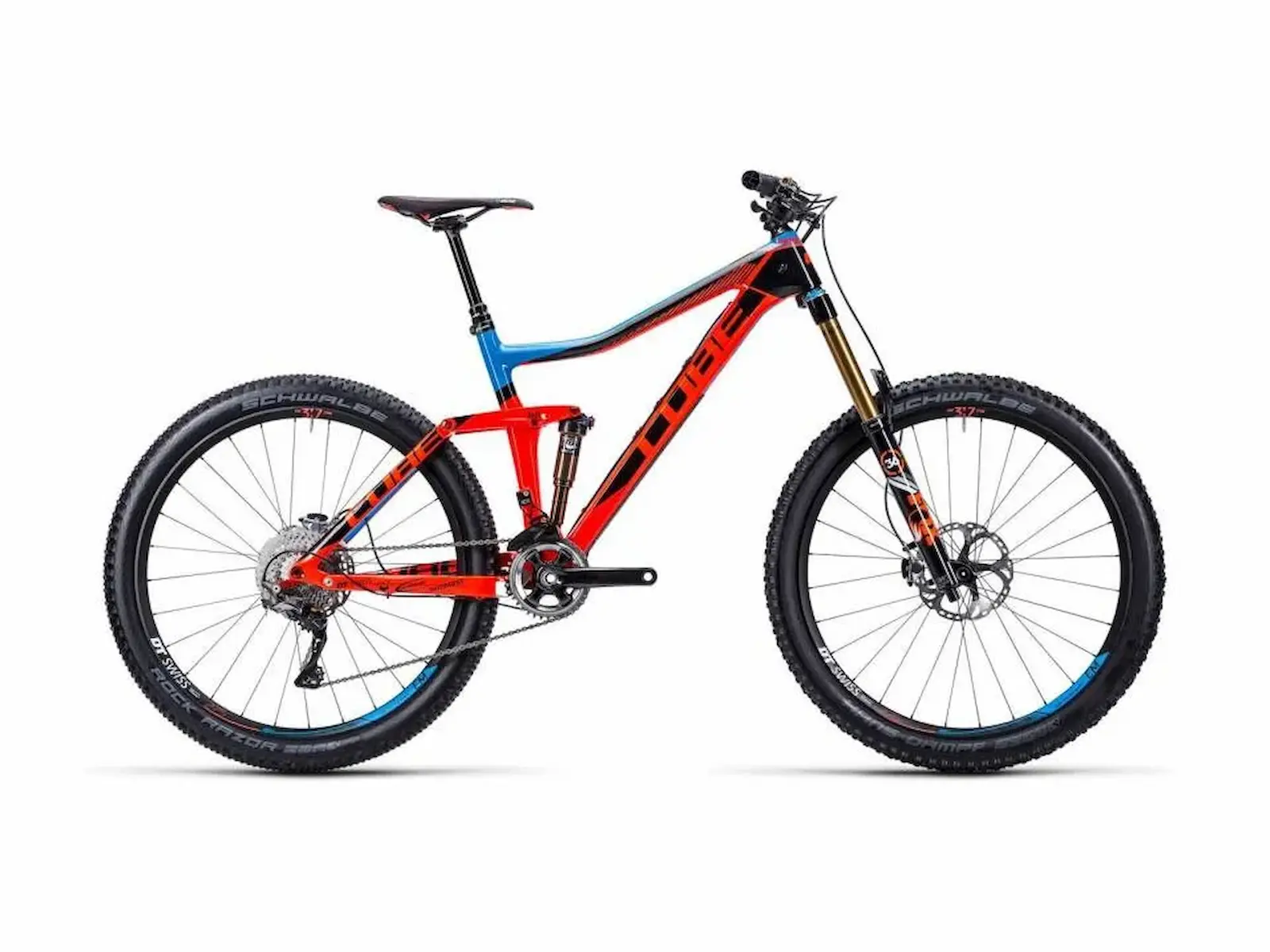 Cube Stereo 160 Super HPC Team 27.5, action team