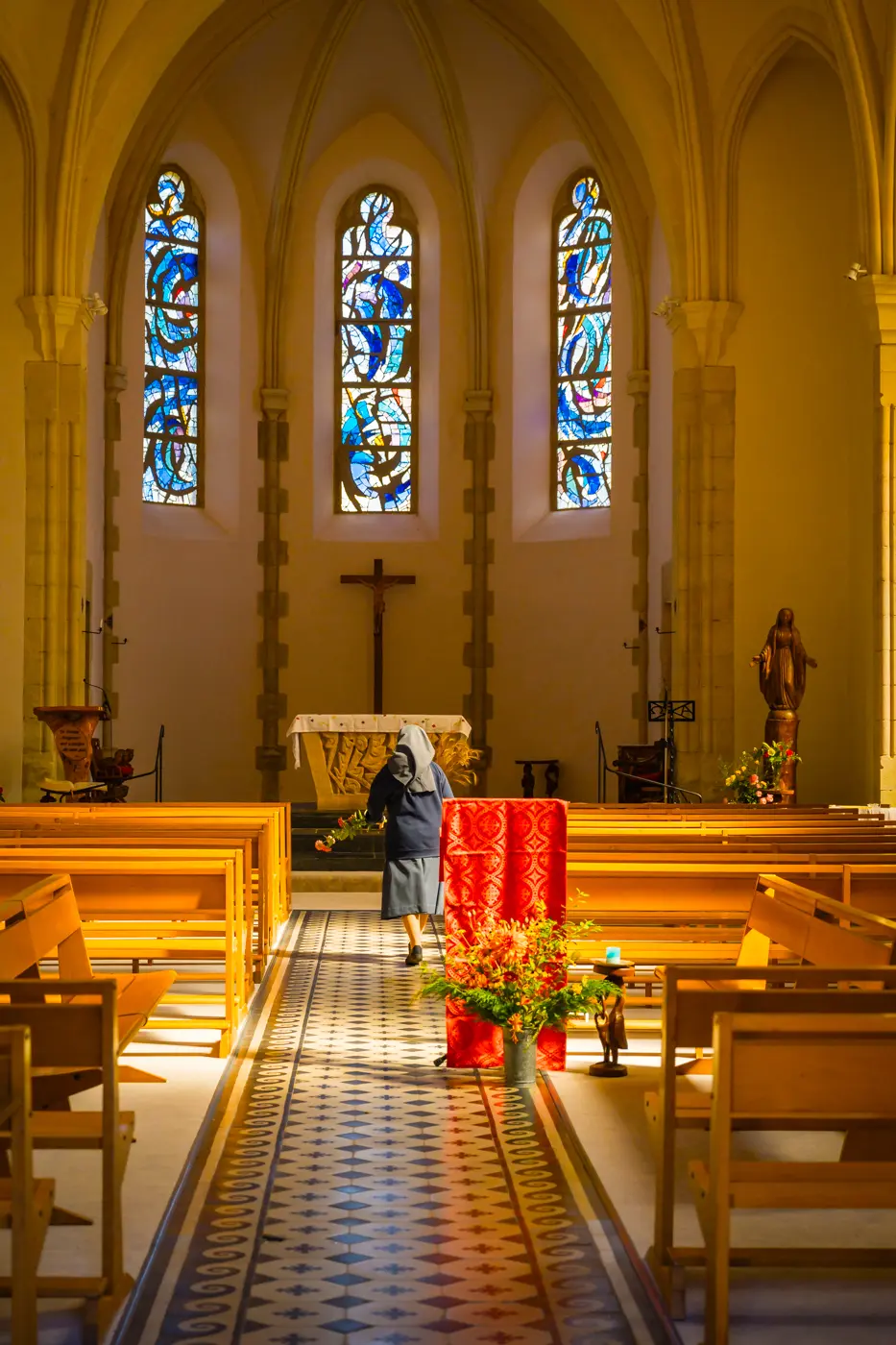 Accueil du Couvent de Malet