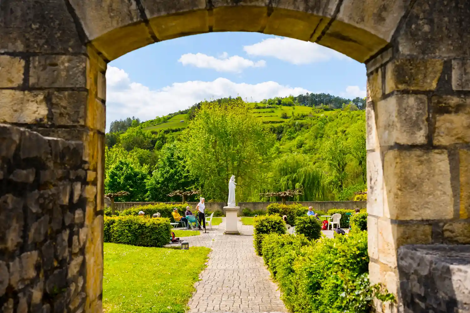 Accueil du Couvent de Malet