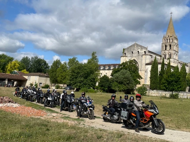 Pèlerinage à moto 