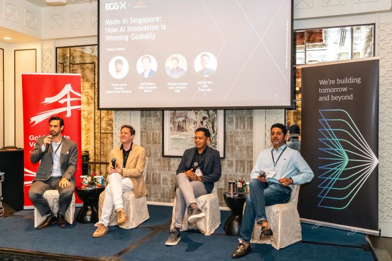 Golden Gate Ventures co-host Made in AI Breakfast with BCG X