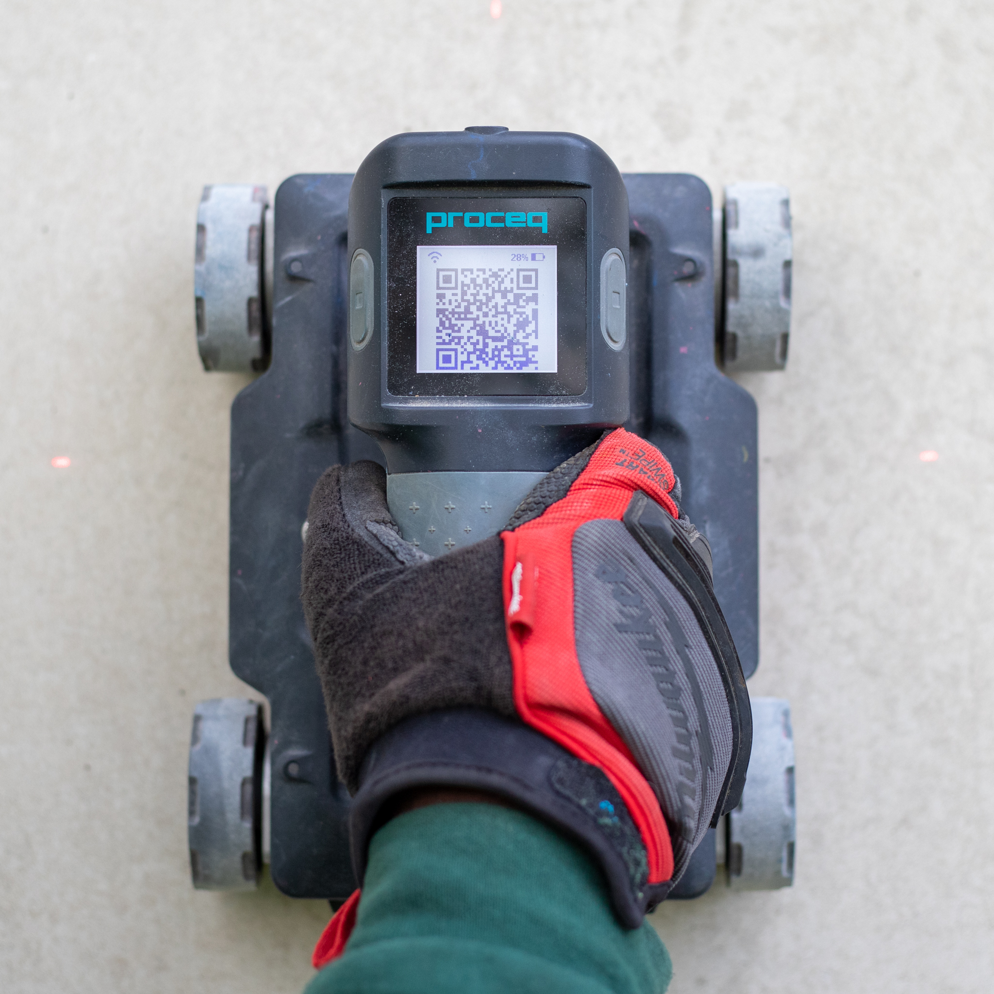 proseq concrete scanner with trinity subsurface concrete scanning services