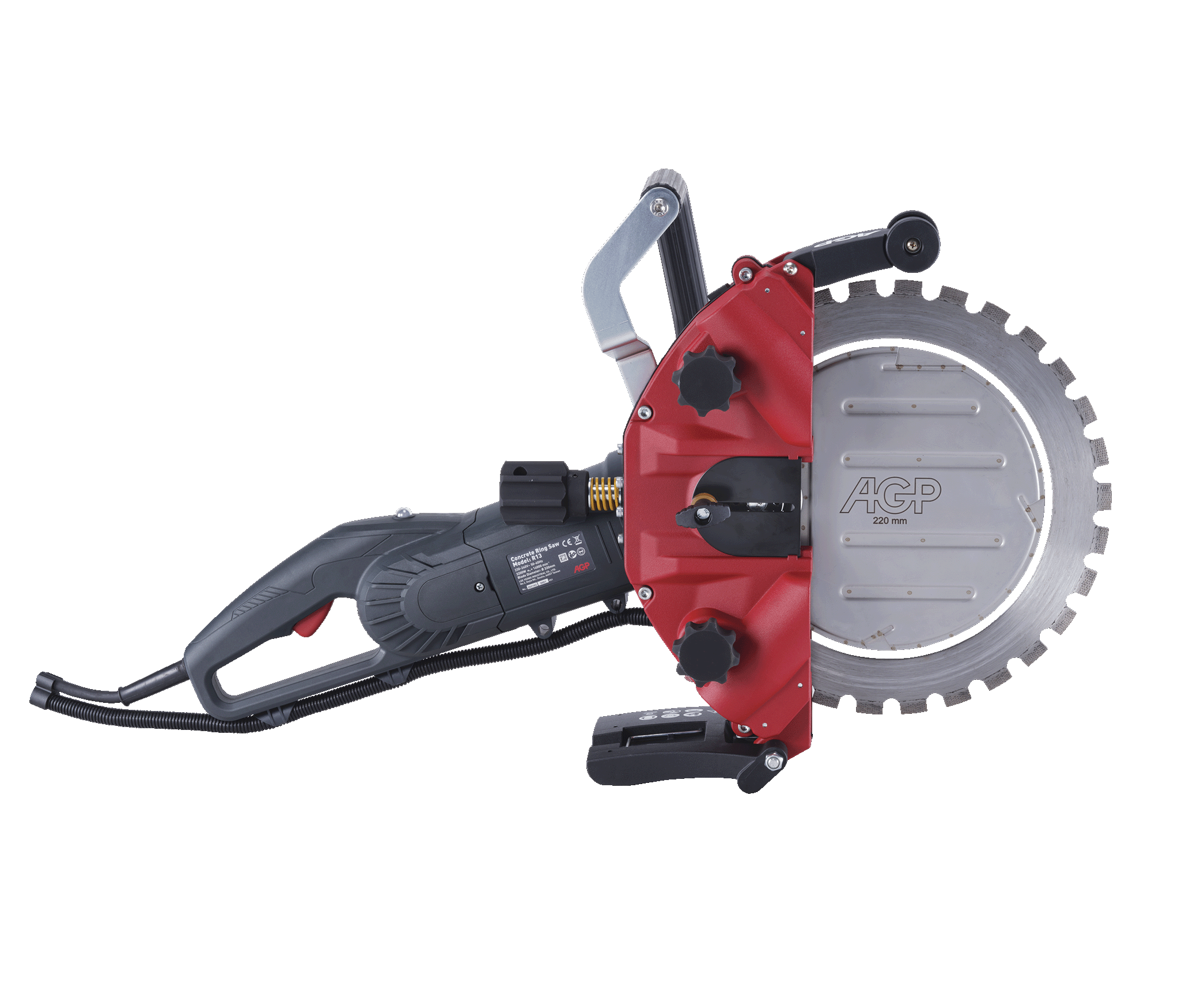 Ring Saw R13 in action for precise wet cutting with up to 220 mm depth | AGP Power Tools