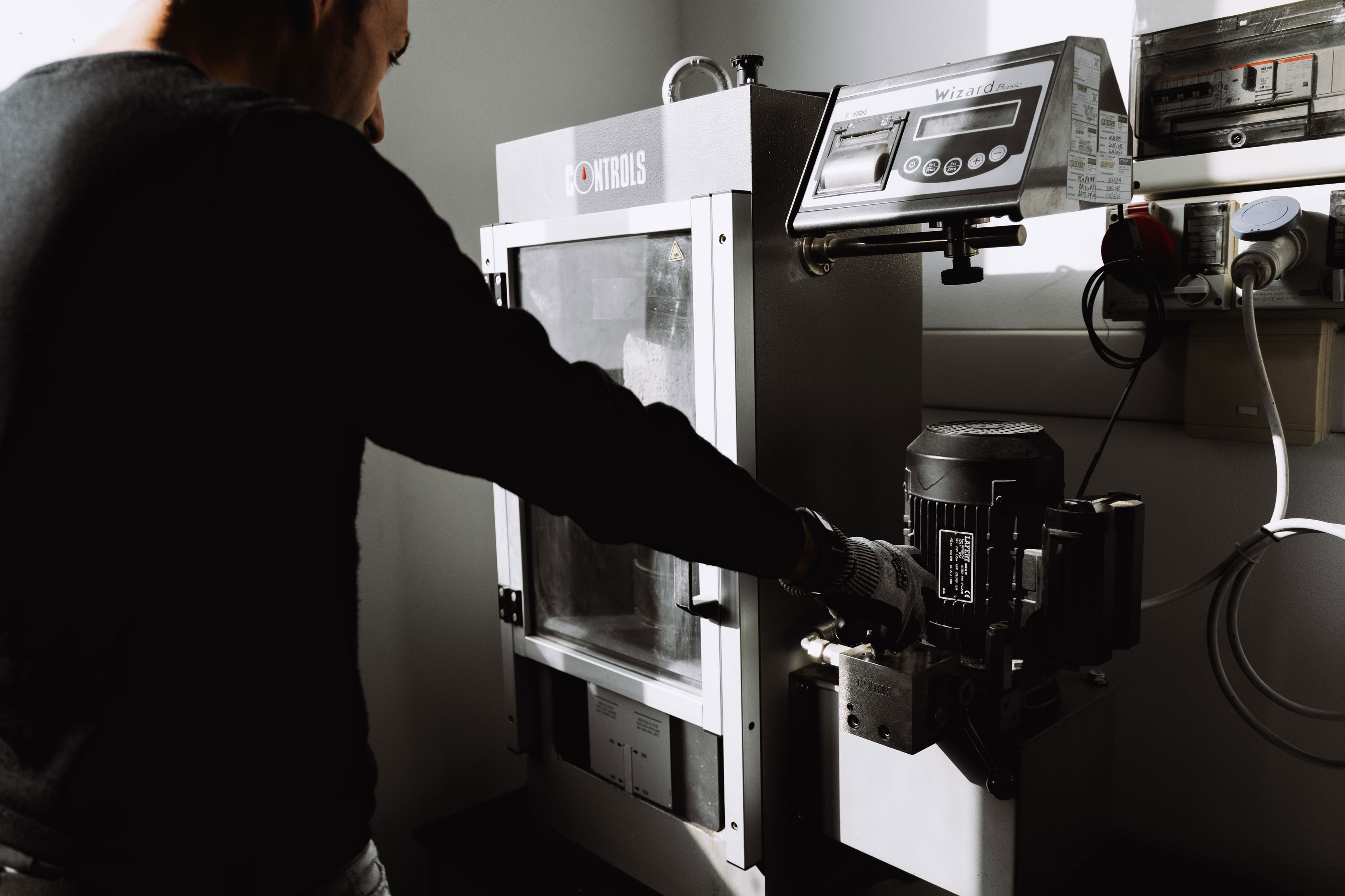 Laboratorio controllo qualità, ricerca e sviluppo