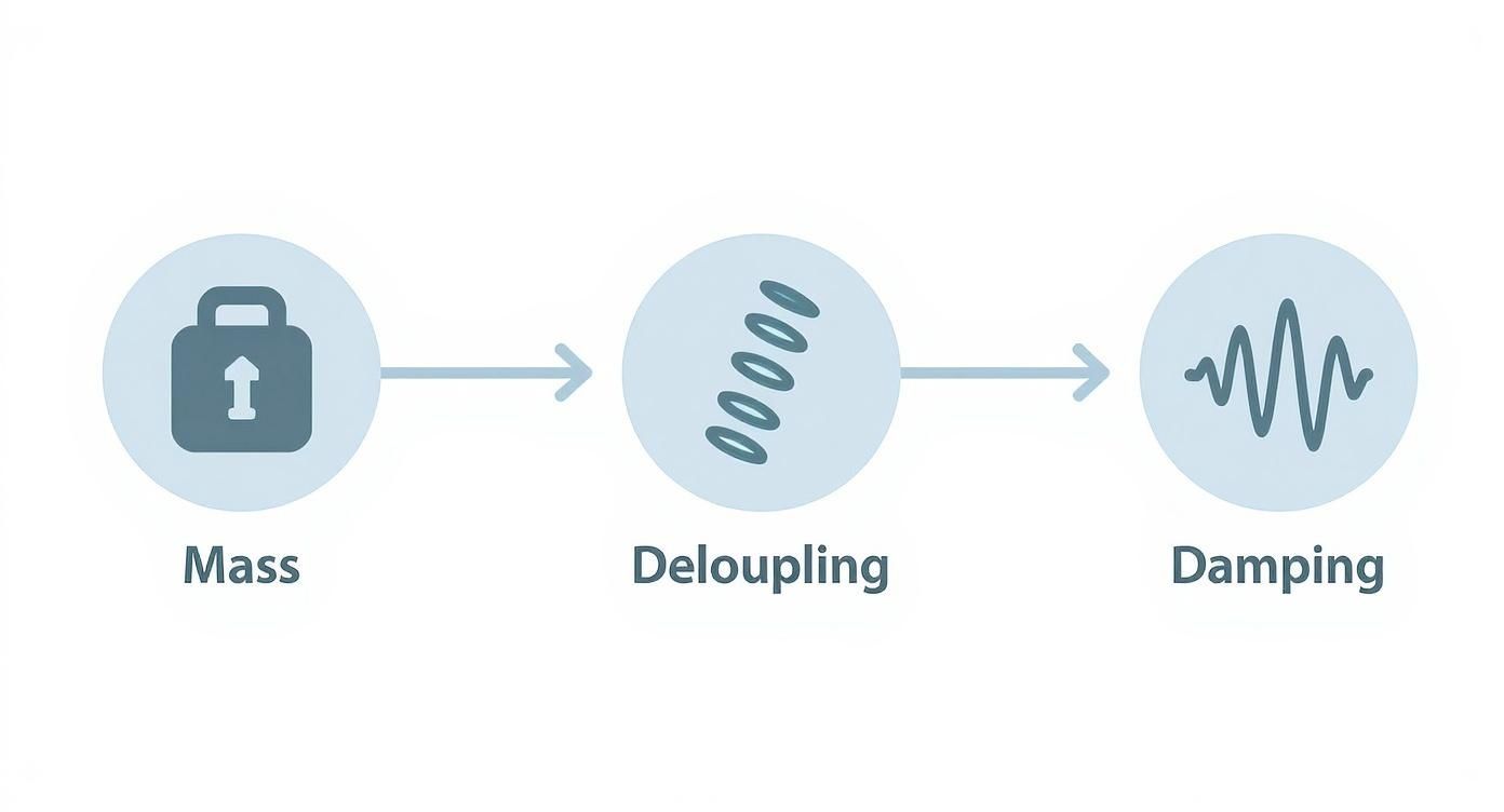 Infographic about deuren geluidsdicht maken