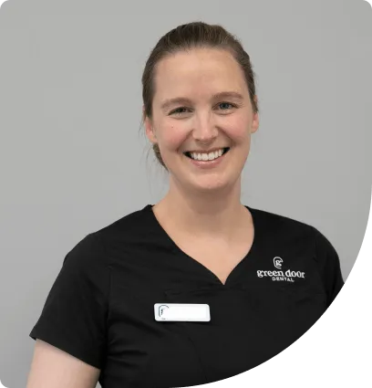 Caitlin Pritchard-Green Door Dental hygienist