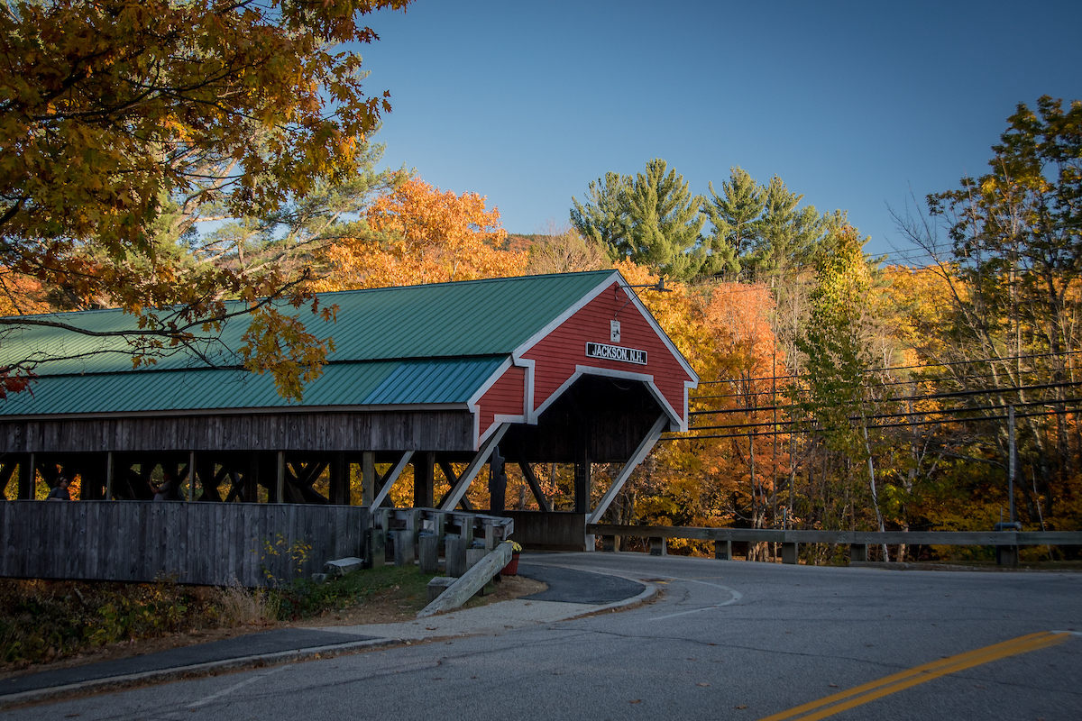 Honeymoon Bridge in Jackson, NH
