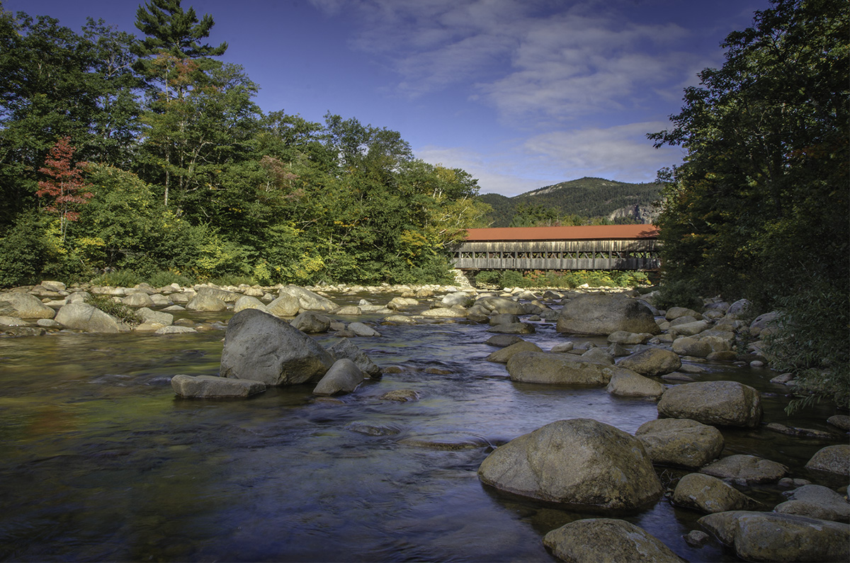 Albany Covered Bridge near the Kancamagus Highway