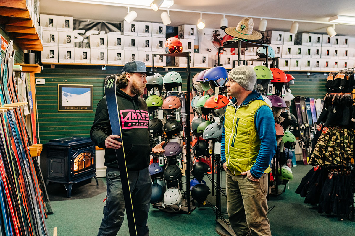Andes Ski Shop offers local expertise and high quality winter gear