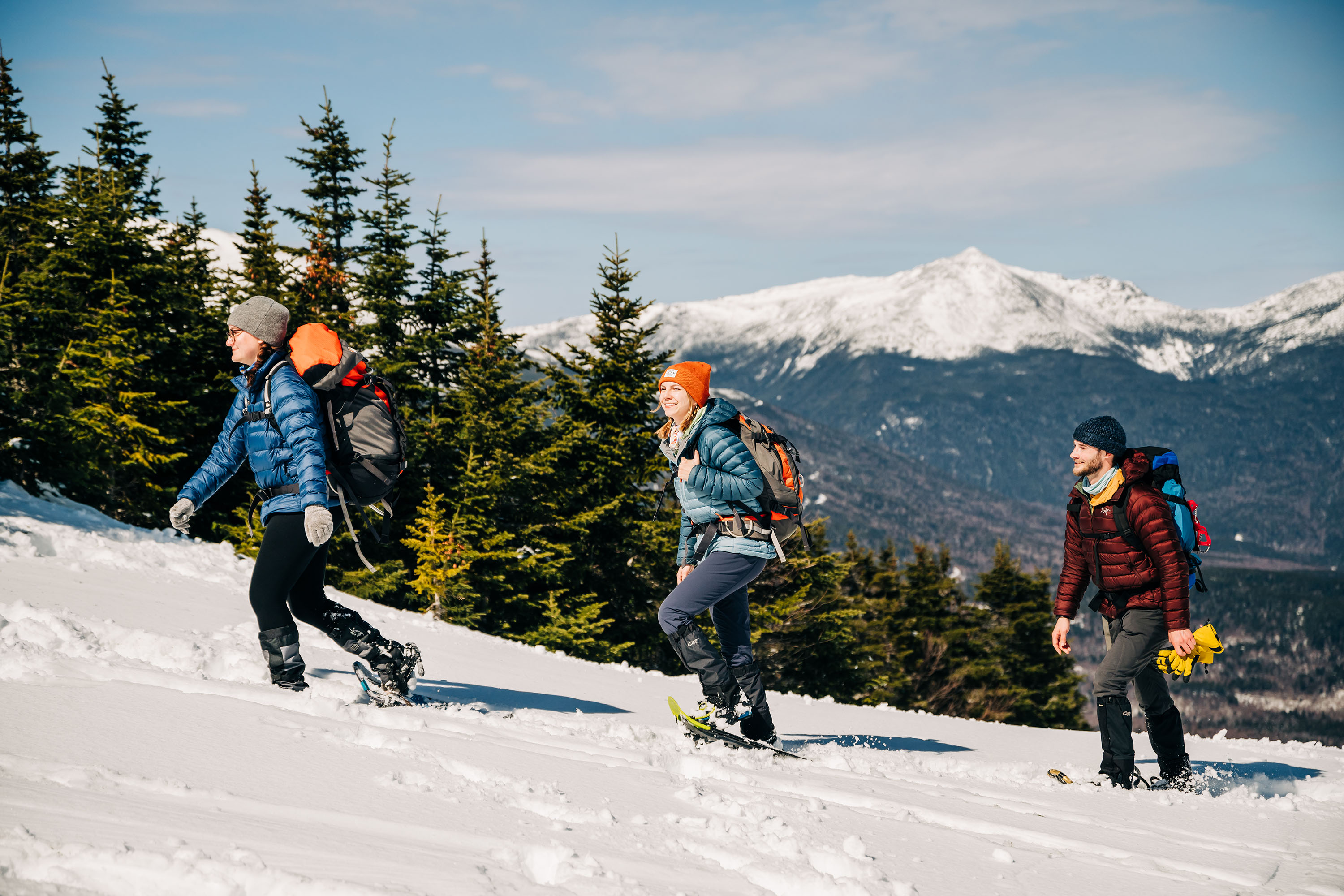 snowshoeing is an easy way to enjoy winter in the Valley