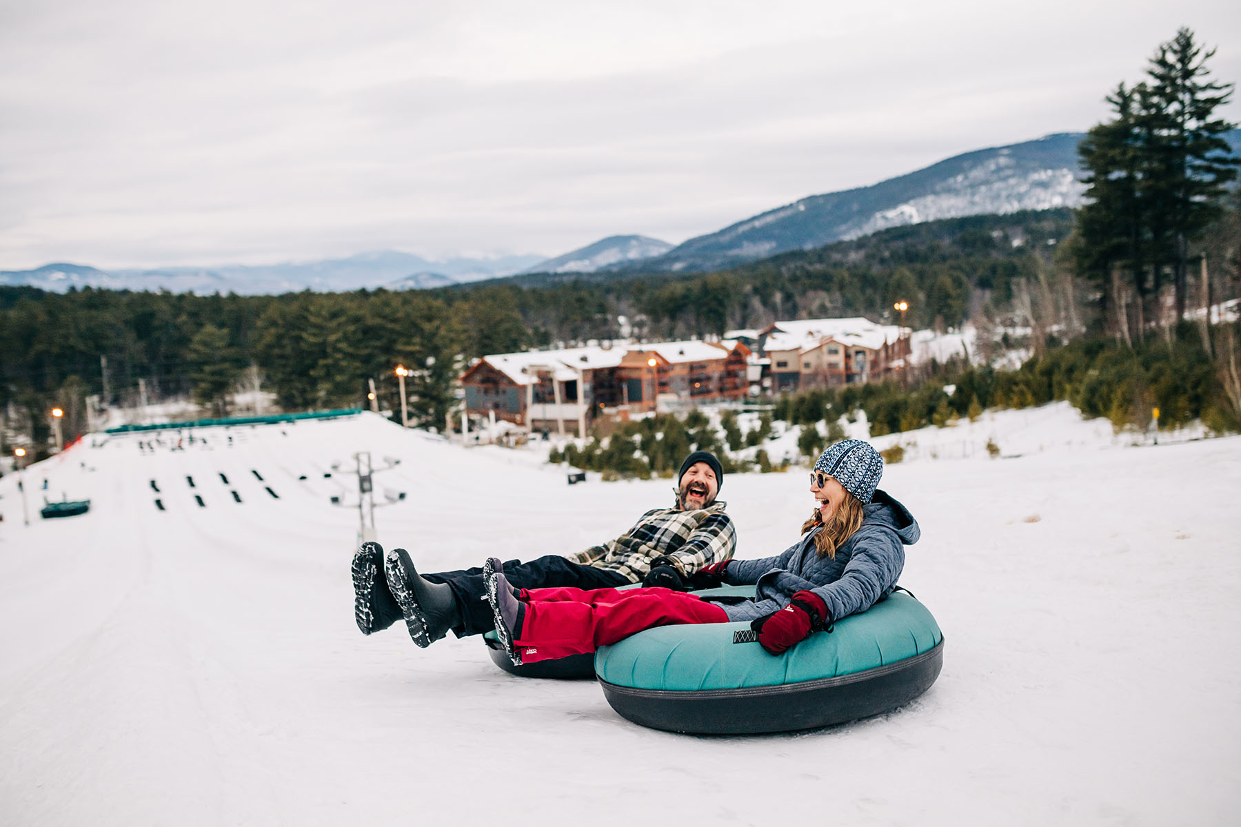 Tubing in the Mt Washington Valley