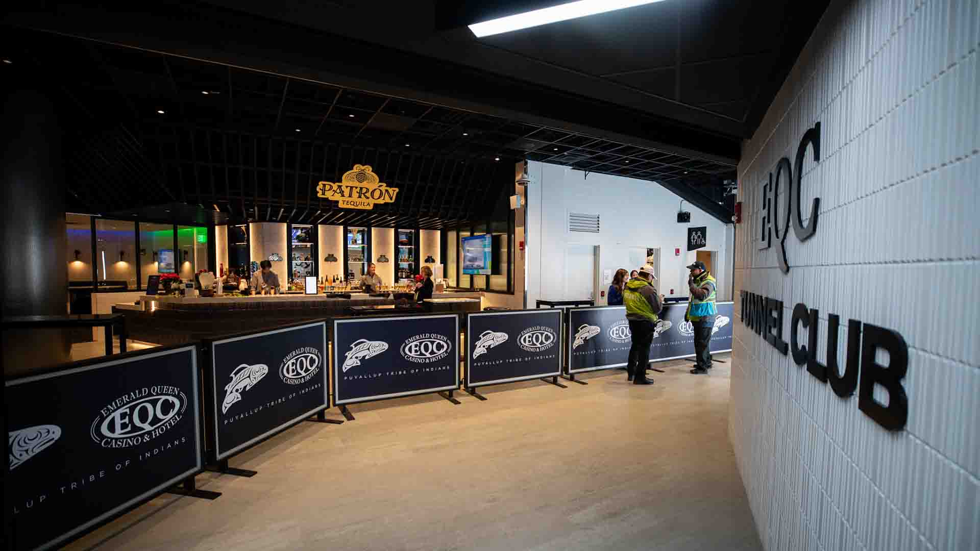 The Lumen Field Tunnel Club Bar