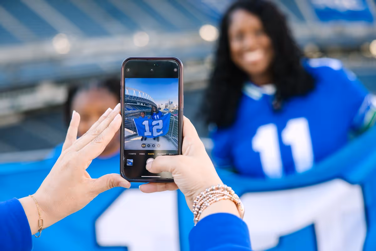 Tour guide at Lumen Field