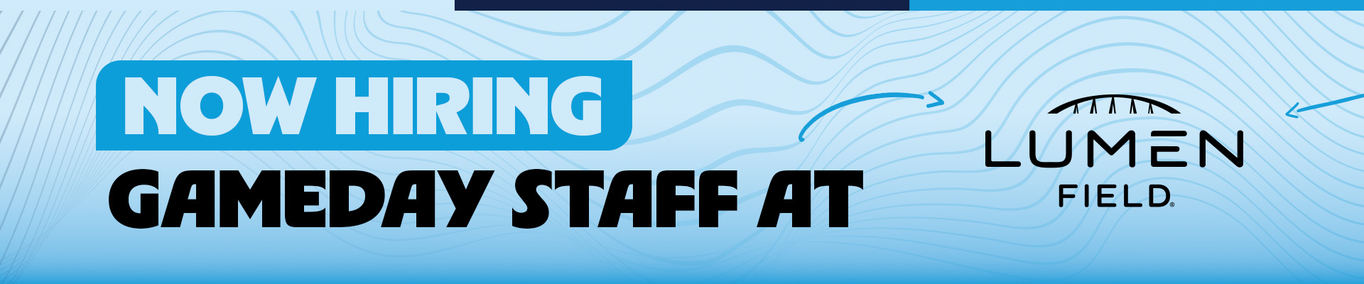 Now Hiring Gameday Staff at Lumen Field