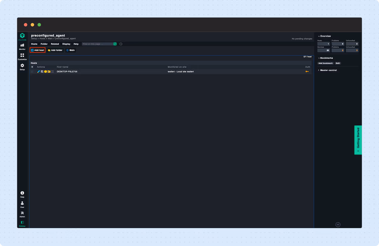 Adding an AWS host to Checkmk 02