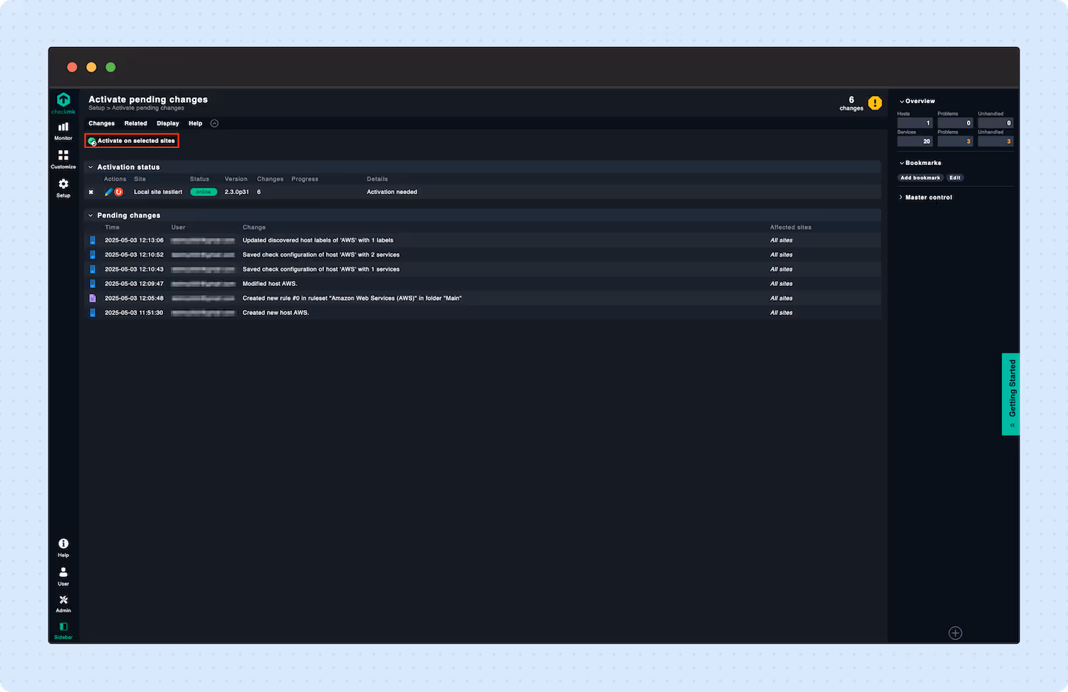 Adding an AWS host to Checkmk 18